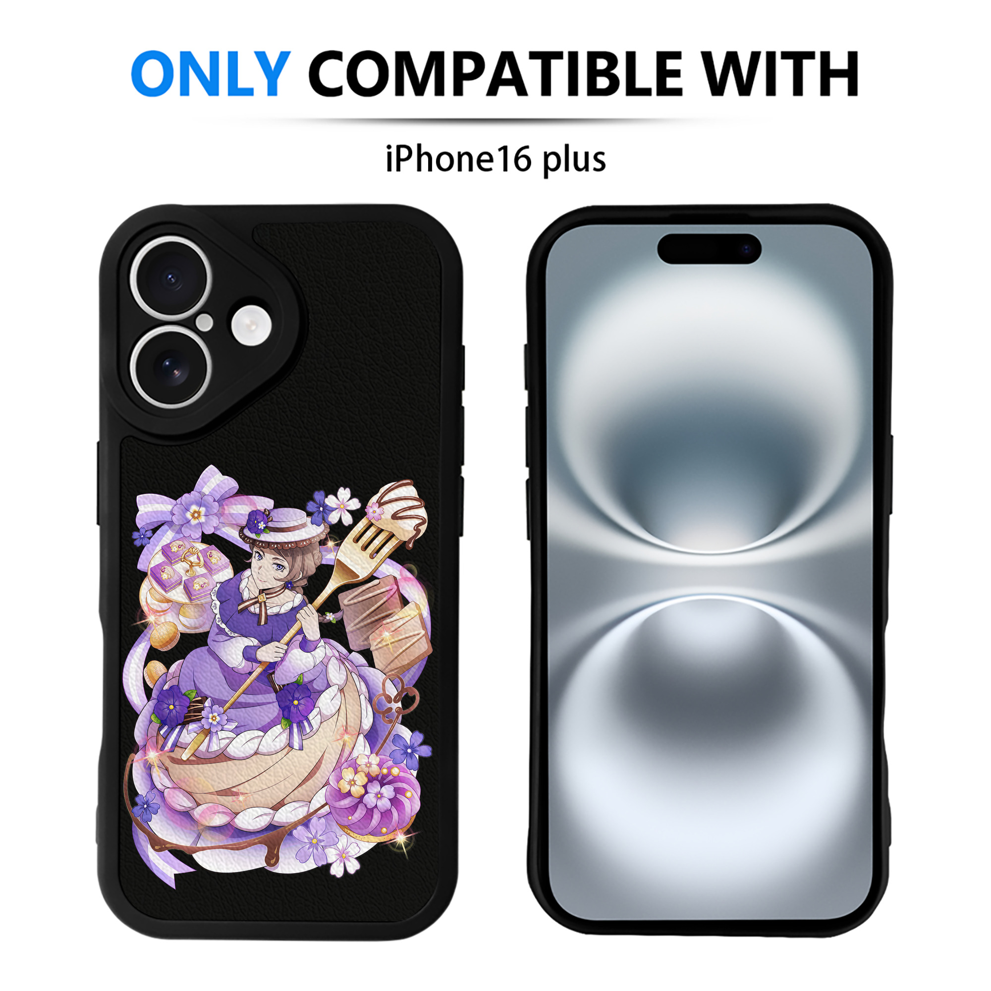（画像用） 文豪ストレイドッグス Bungo Stray Dogs 【iPhone 16シリーズ対応】シリコンスマホケース（レザー調） 材質：シリコン